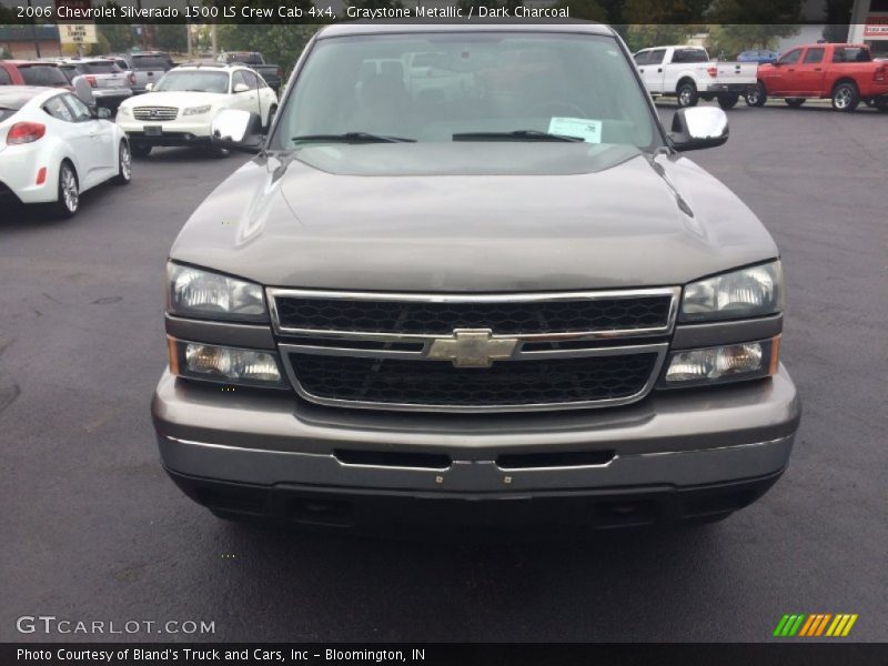 Graystone Metallic / Dark Charcoal 2006 Chevrolet Silverado 1500 LS Crew Cab 4x4