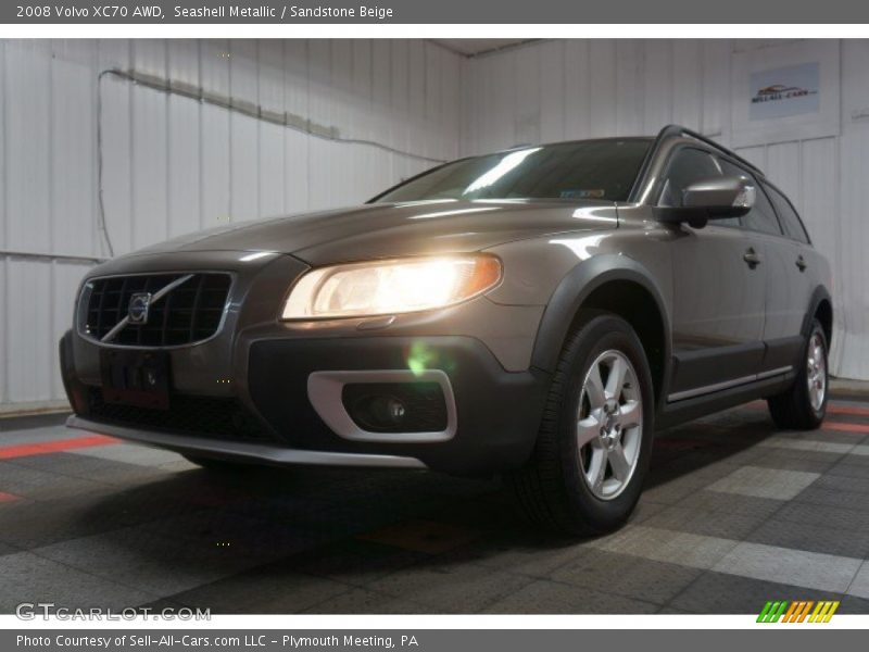 Seashell Metallic / Sandstone Beige 2008 Volvo XC70 AWD