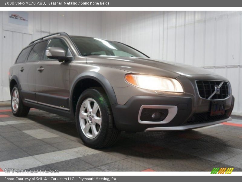 Seashell Metallic / Sandstone Beige 2008 Volvo XC70 AWD