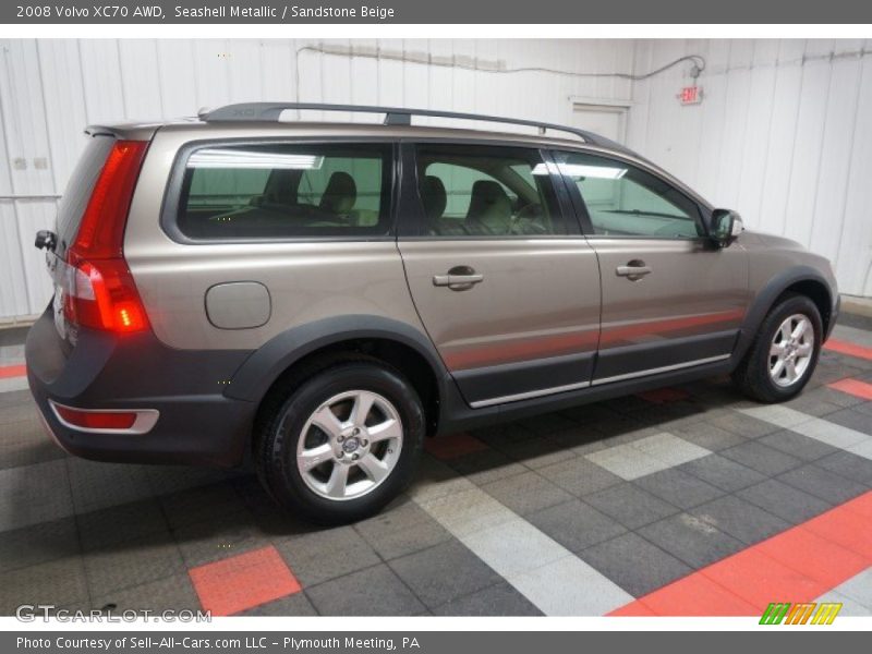 Seashell Metallic / Sandstone Beige 2008 Volvo XC70 AWD