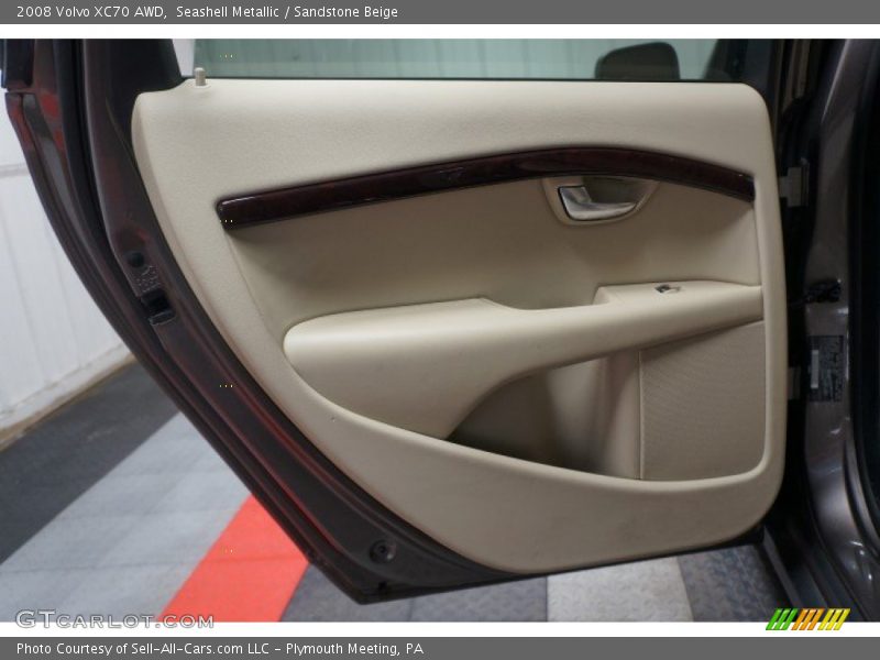 Seashell Metallic / Sandstone Beige 2008 Volvo XC70 AWD