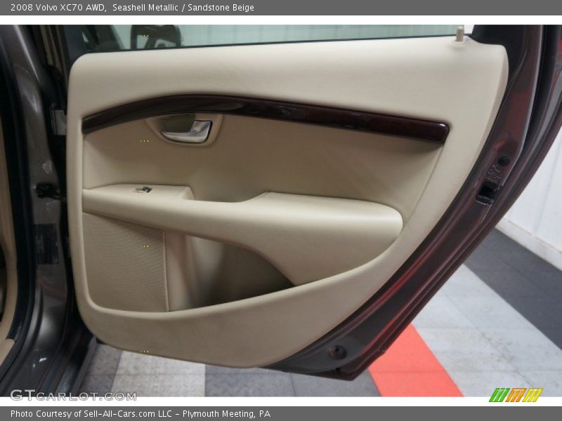 Seashell Metallic / Sandstone Beige 2008 Volvo XC70 AWD