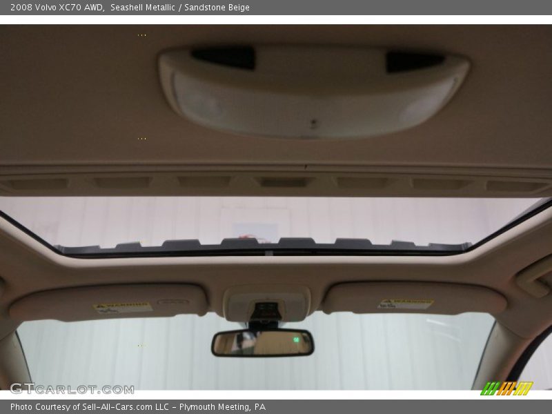 Seashell Metallic / Sandstone Beige 2008 Volvo XC70 AWD