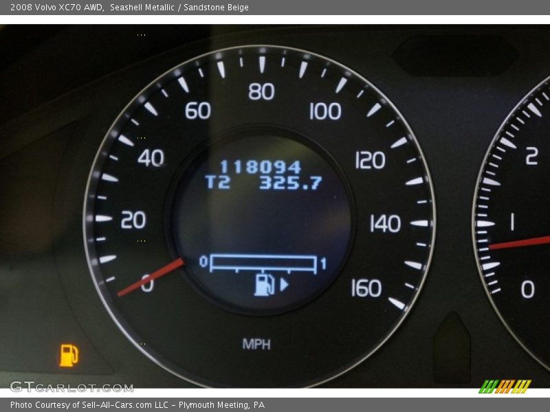 Seashell Metallic / Sandstone Beige 2008 Volvo XC70 AWD