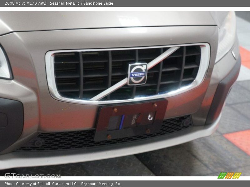 Seashell Metallic / Sandstone Beige 2008 Volvo XC70 AWD