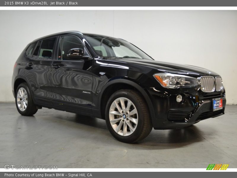 Jet Black / Black 2015 BMW X3 xDrive28i