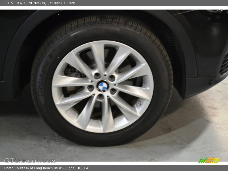 Jet Black / Black 2015 BMW X3 xDrive28i