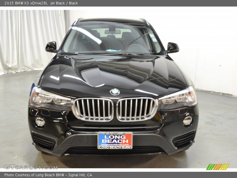 Jet Black / Black 2015 BMW X3 xDrive28i