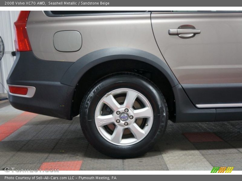 Seashell Metallic / Sandstone Beige 2008 Volvo XC70 AWD