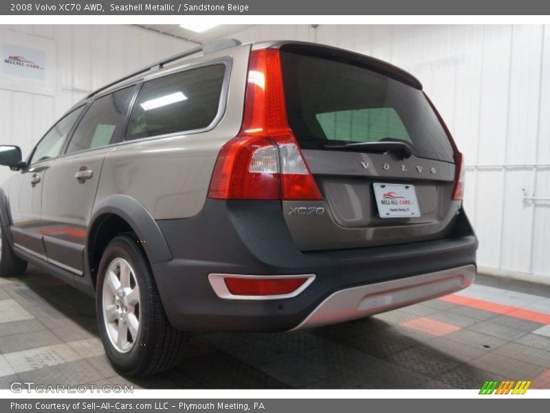 Seashell Metallic / Sandstone Beige 2008 Volvo XC70 AWD