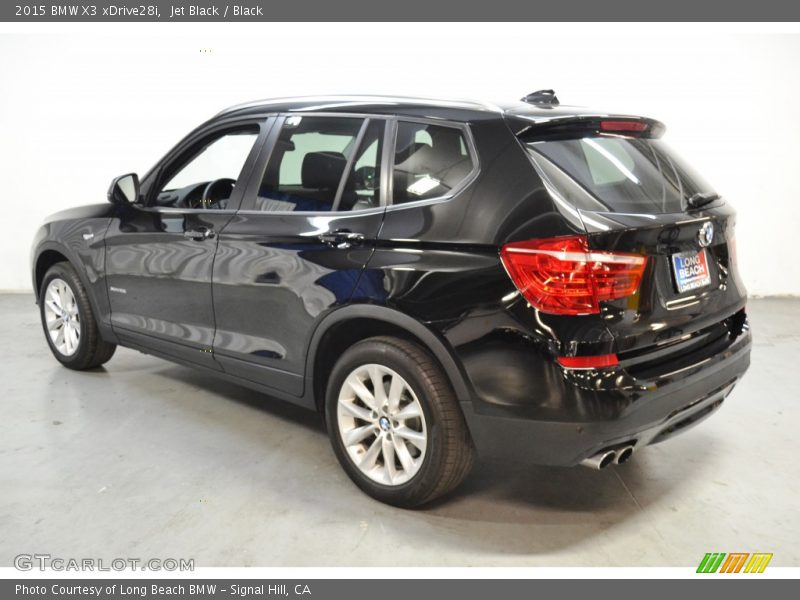 Jet Black / Black 2015 BMW X3 xDrive28i