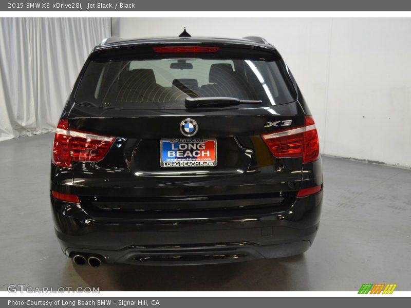 Jet Black / Black 2015 BMW X3 xDrive28i