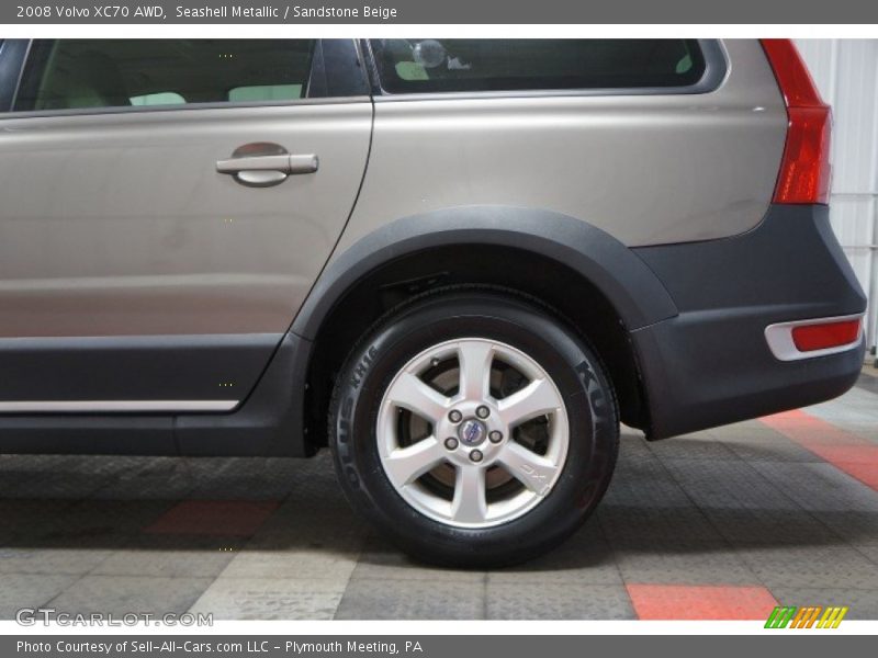 Seashell Metallic / Sandstone Beige 2008 Volvo XC70 AWD