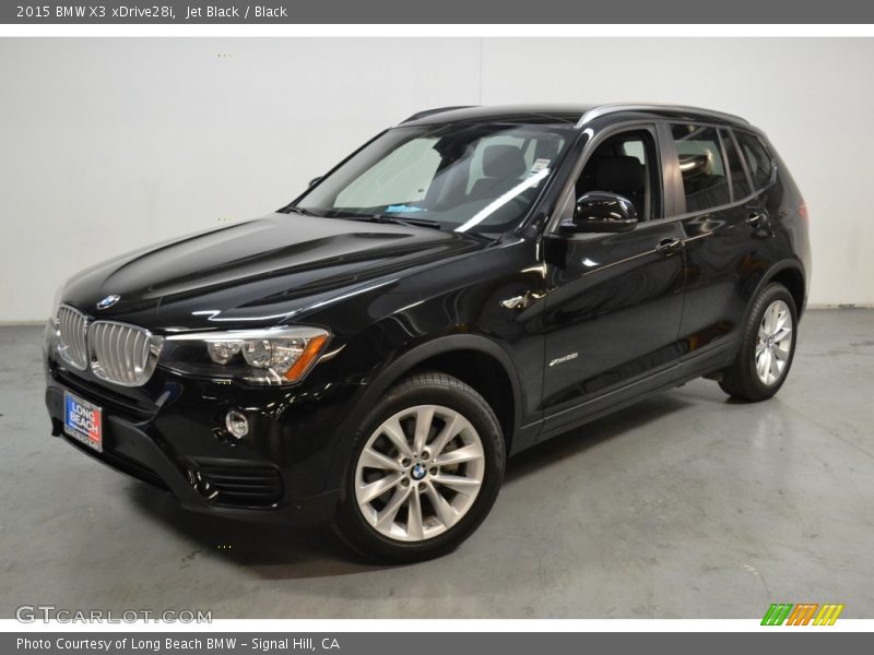 Jet Black / Black 2015 BMW X3 xDrive28i