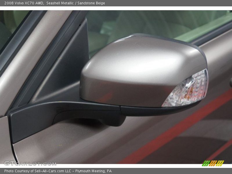 Seashell Metallic / Sandstone Beige 2008 Volvo XC70 AWD