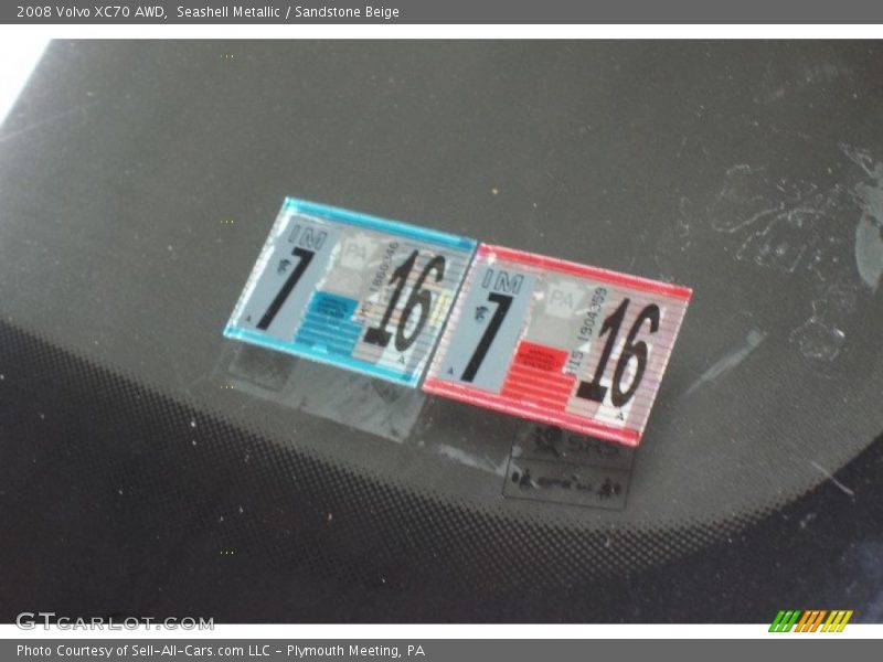 Seashell Metallic / Sandstone Beige 2008 Volvo XC70 AWD