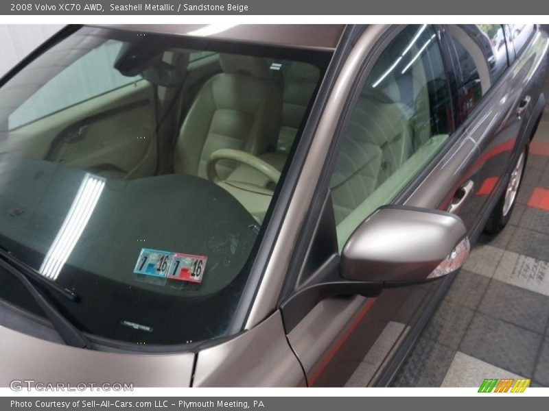Seashell Metallic / Sandstone Beige 2008 Volvo XC70 AWD