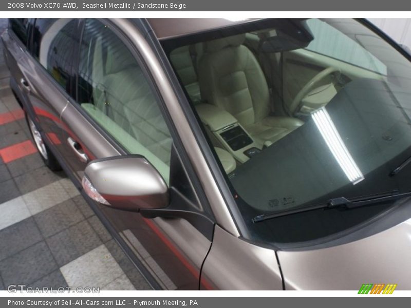 Seashell Metallic / Sandstone Beige 2008 Volvo XC70 AWD