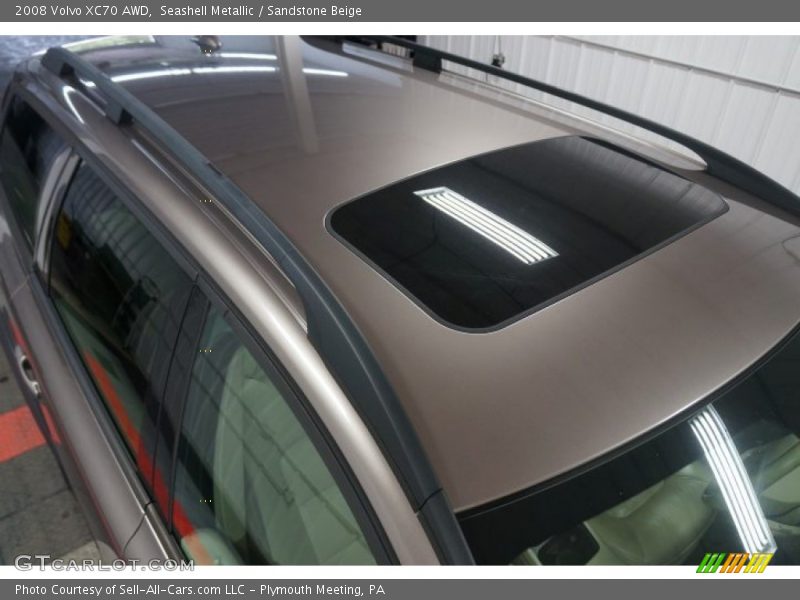 Seashell Metallic / Sandstone Beige 2008 Volvo XC70 AWD