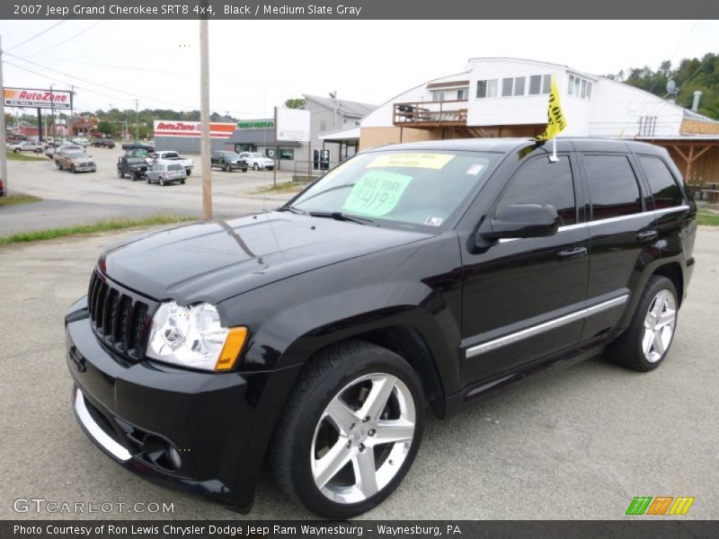 Black / Medium Slate Gray 2007 Jeep Grand Cherokee SRT8 4x4