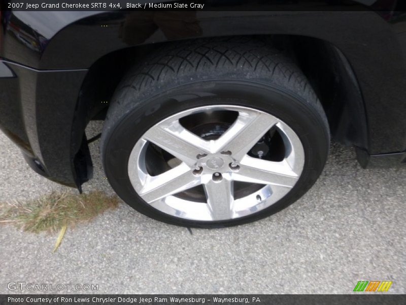 Black / Medium Slate Gray 2007 Jeep Grand Cherokee SRT8 4x4