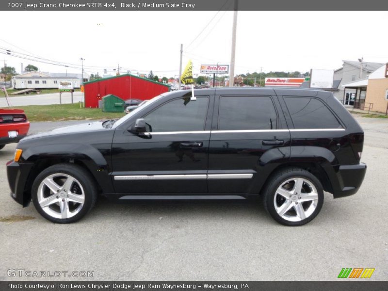 Black / Medium Slate Gray 2007 Jeep Grand Cherokee SRT8 4x4