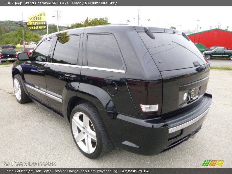 Black / Medium Slate Gray 2007 Jeep Grand Cherokee SRT8 4x4