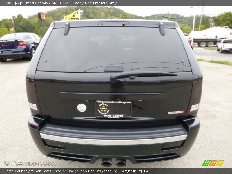 Black / Medium Slate Gray 2007 Jeep Grand Cherokee SRT8 4x4