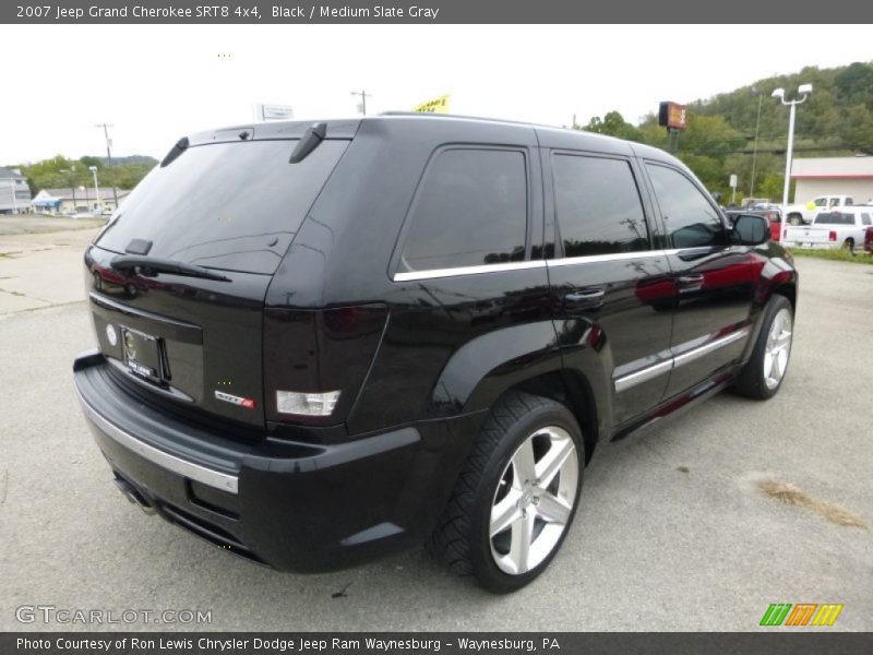 Black / Medium Slate Gray 2007 Jeep Grand Cherokee SRT8 4x4