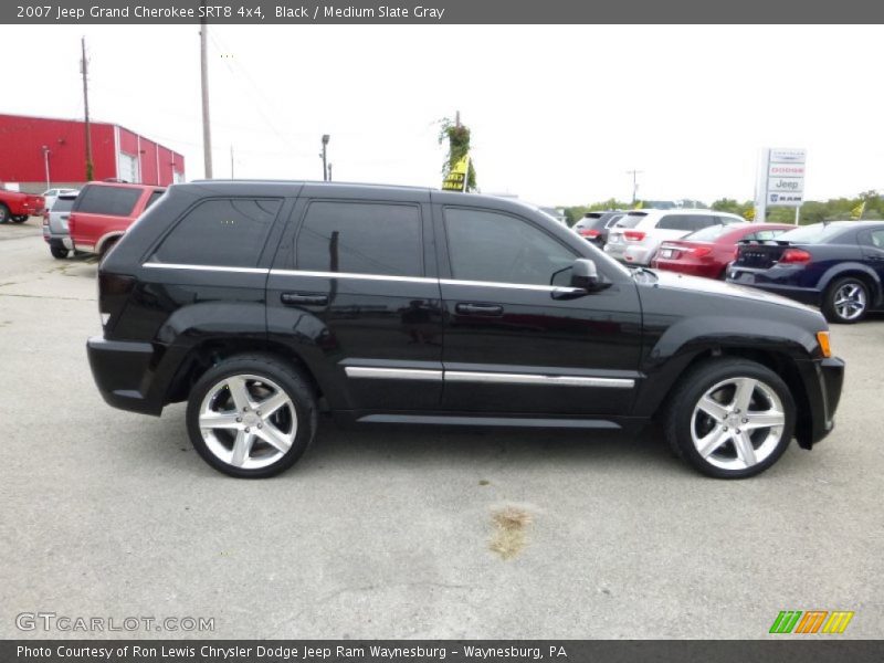 Black / Medium Slate Gray 2007 Jeep Grand Cherokee SRT8 4x4