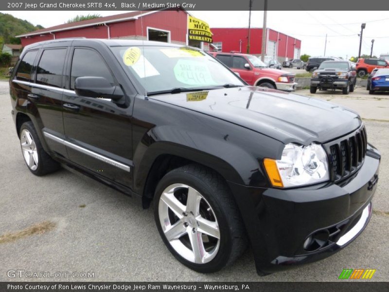 Black / Medium Slate Gray 2007 Jeep Grand Cherokee SRT8 4x4