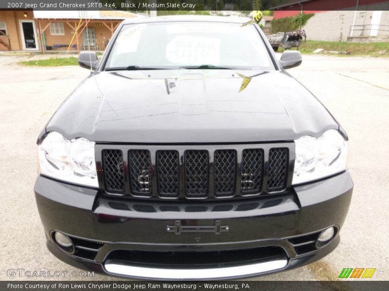 Black / Medium Slate Gray 2007 Jeep Grand Cherokee SRT8 4x4