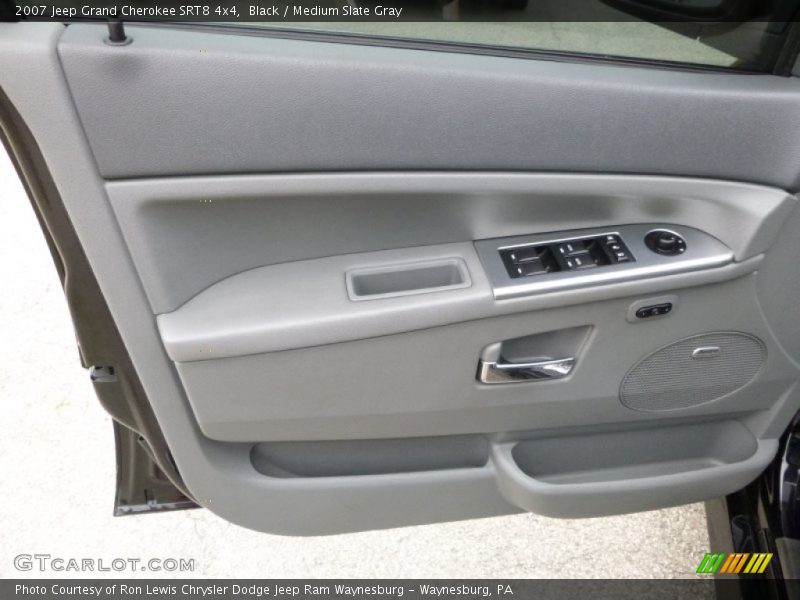 Black / Medium Slate Gray 2007 Jeep Grand Cherokee SRT8 4x4