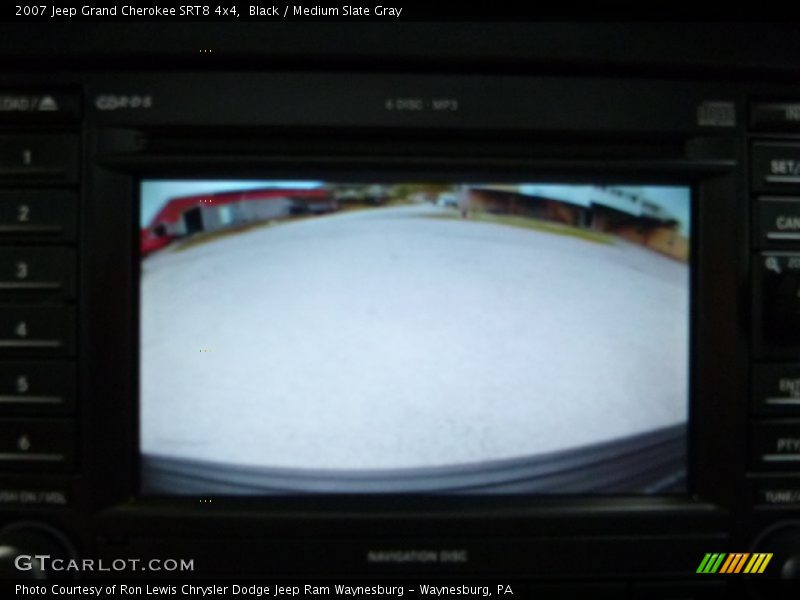 Black / Medium Slate Gray 2007 Jeep Grand Cherokee SRT8 4x4