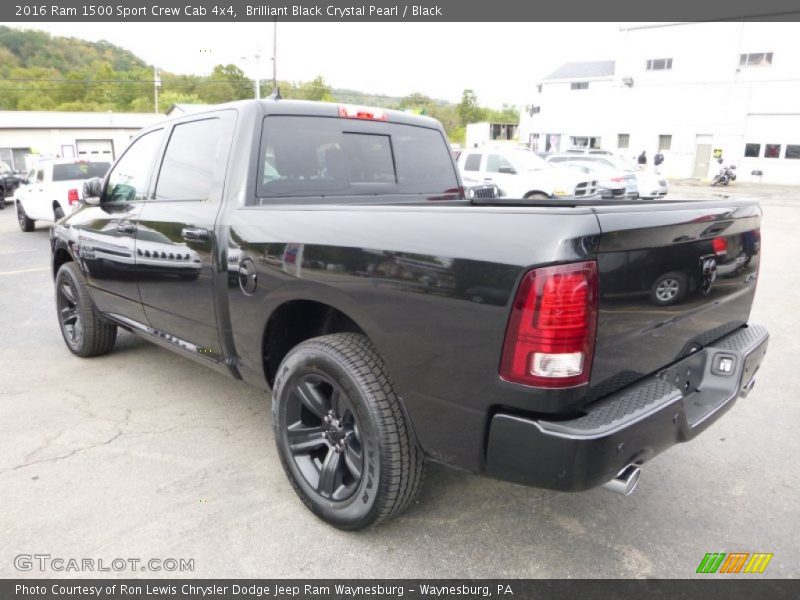  2016 1500 Sport Crew Cab 4x4 Brilliant Black Crystal Pearl