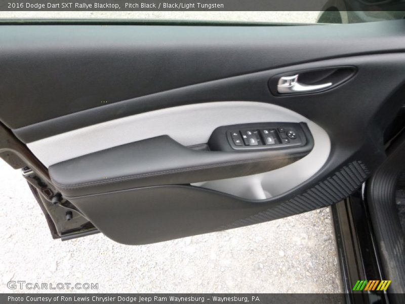 Pitch Black / Black/Light Tungsten 2016 Dodge Dart SXT Rallye Blacktop