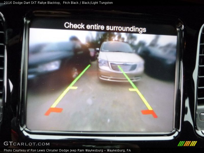 Pitch Black / Black/Light Tungsten 2016 Dodge Dart SXT Rallye Blacktop