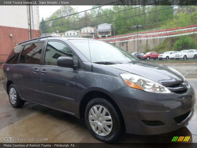 Slate Metallic / Stone 2008 Toyota Sienna LE