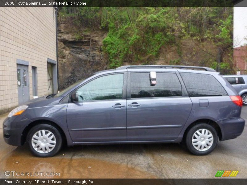 Slate Metallic / Stone 2008 Toyota Sienna LE