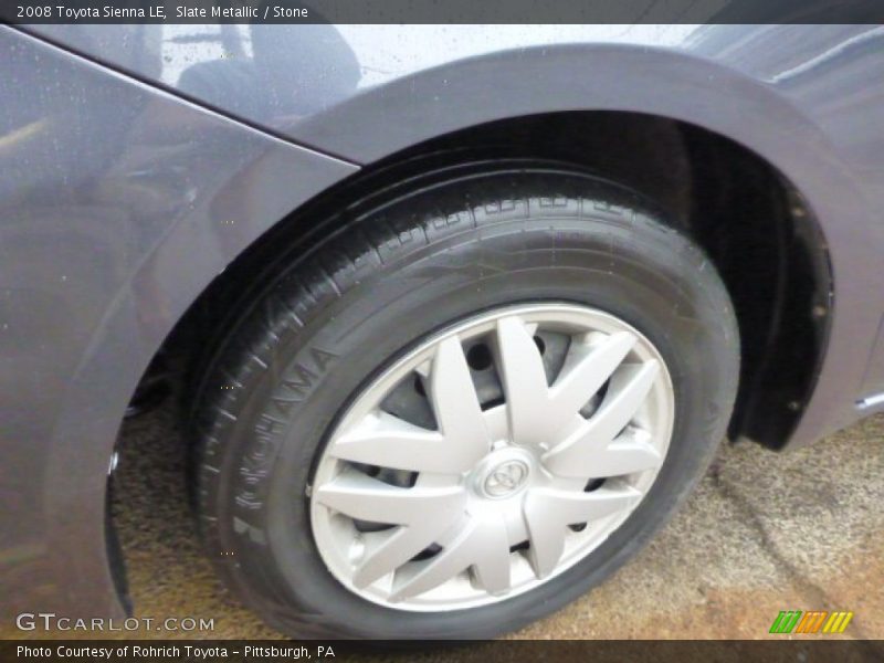 Slate Metallic / Stone 2008 Toyota Sienna LE
