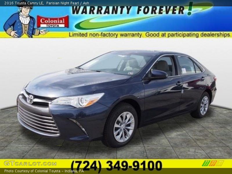 Parisian Night Pearl / Ash 2016 Toyota Camry LE