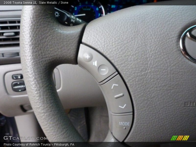 Slate Metallic / Stone 2008 Toyota Sienna LE