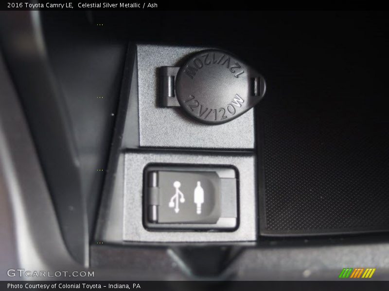 Celestial Silver Metallic / Ash 2016 Toyota Camry LE