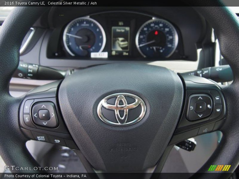 Celestial Silver Metallic / Ash 2016 Toyota Camry LE