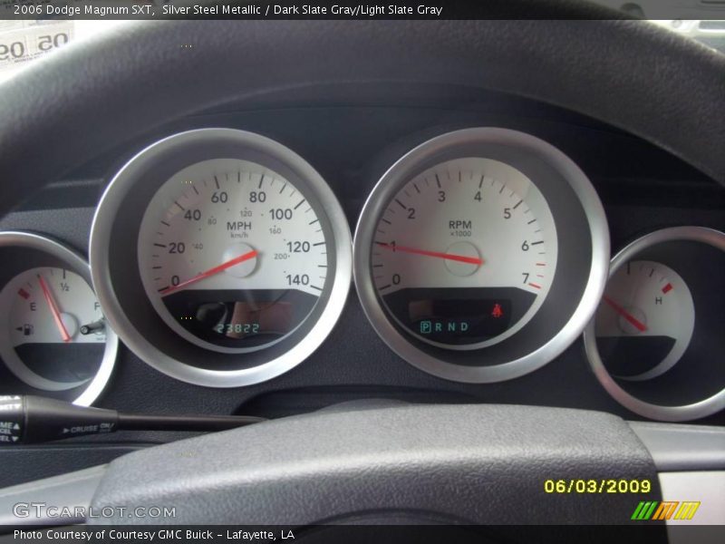 Silver Steel Metallic / Dark Slate Gray/Light Slate Gray 2006 Dodge Magnum SXT