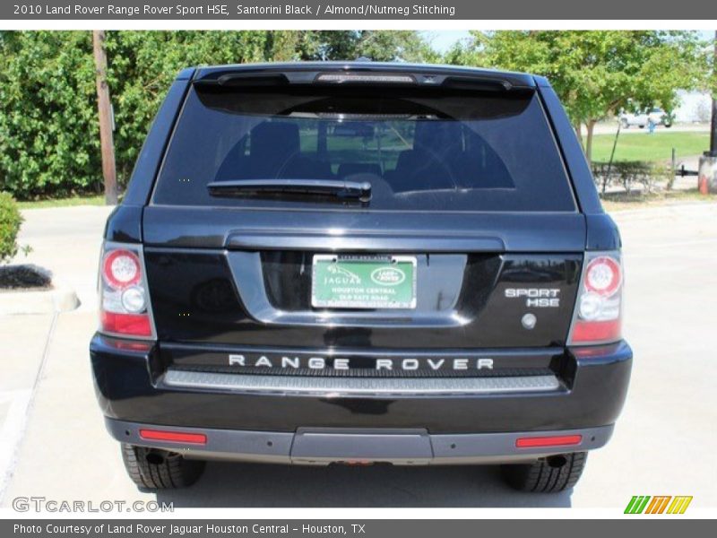 Santorini Black / Almond/Nutmeg Stitching 2010 Land Rover Range Rover Sport HSE