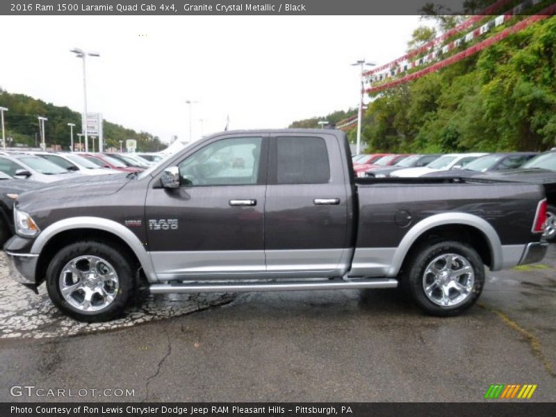  2016 1500 Laramie Quad Cab 4x4 Granite Crystal Metallic