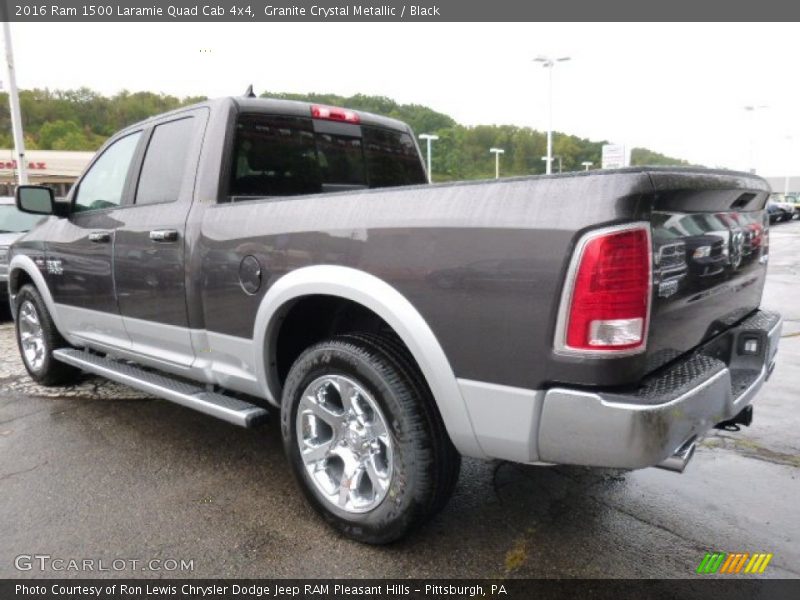  2016 1500 Laramie Quad Cab 4x4 Granite Crystal Metallic