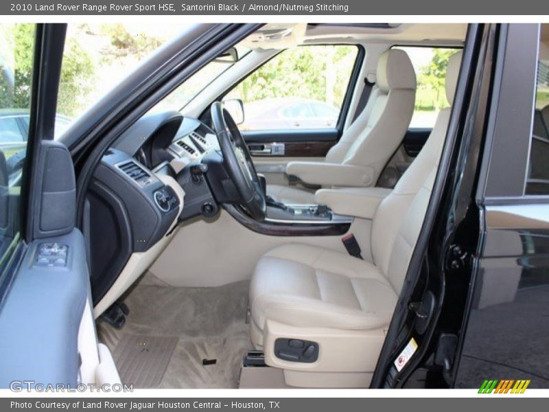 Santorini Black / Almond/Nutmeg Stitching 2010 Land Rover Range Rover Sport HSE