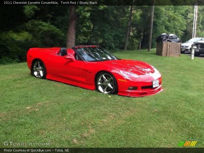 Torch Red / Ebony Black 2011 Chevrolet Corvette Convertible